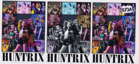 KP24 Kpop Demon Hunter Huntrix Characters UVDTF Wrap