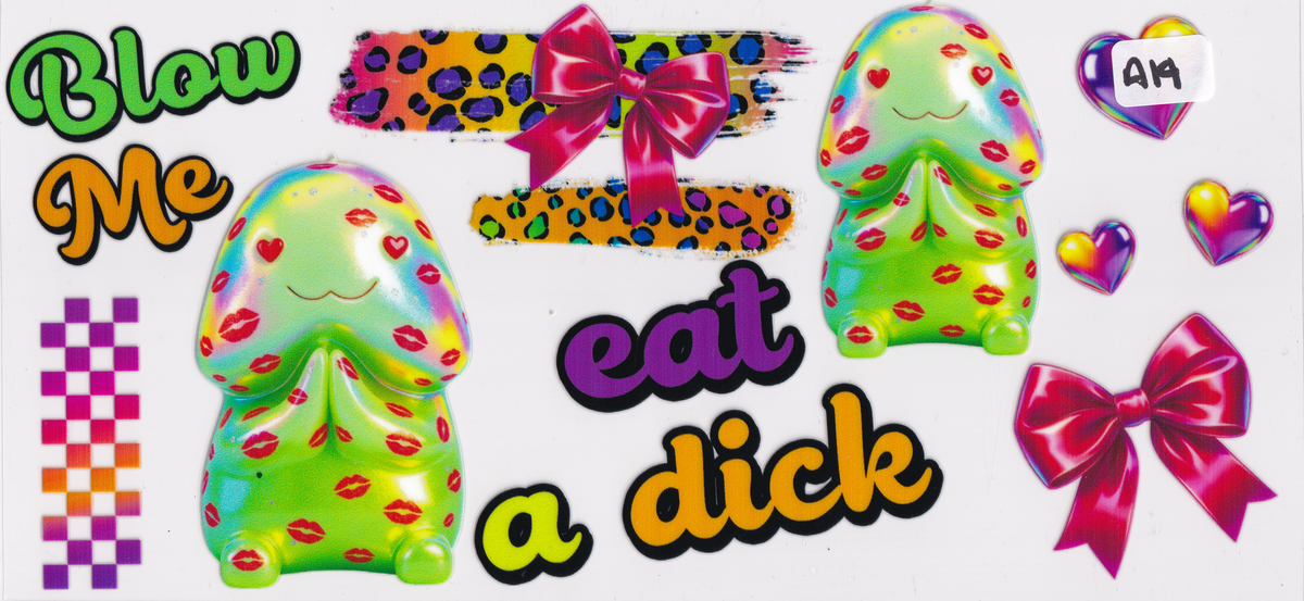 A14 Adult Peen UVDTF Wrap