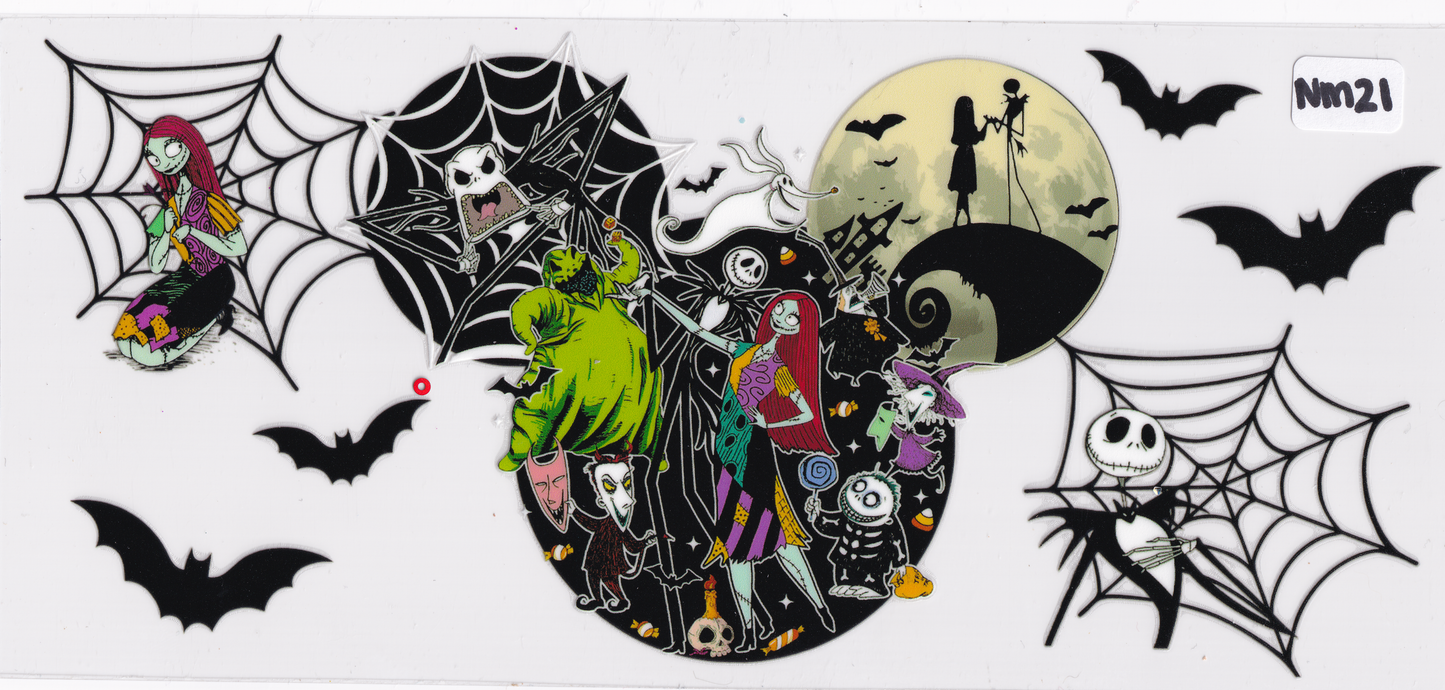 NM21 Nightmare Characters UVDTF Wrap