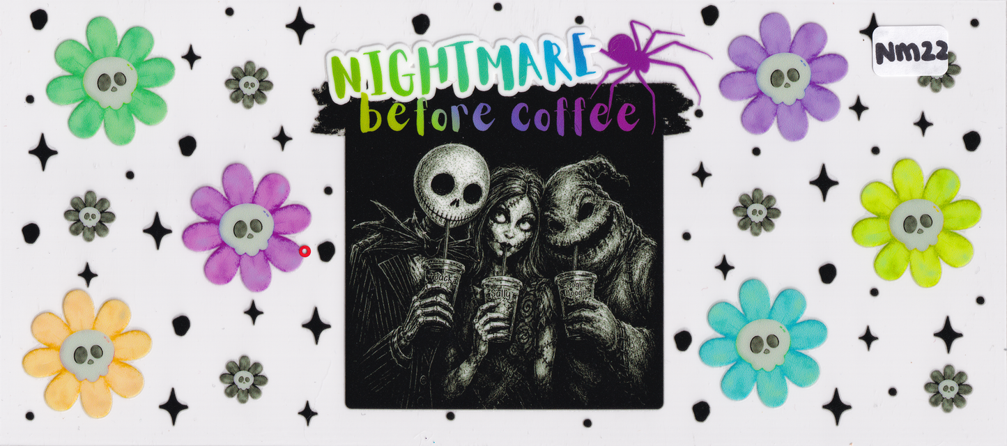 NM22 Nightmare Characters UVDTF Wrap