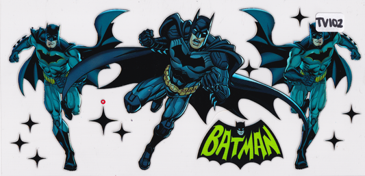 TV102 Holographic Bat Character UVDTF Wrap