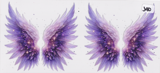 J40 Angel Wings UVDTF Wrap