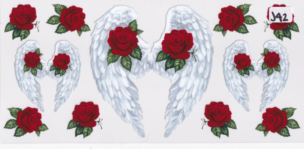 J42 Angel Wings UVDTF Wrap