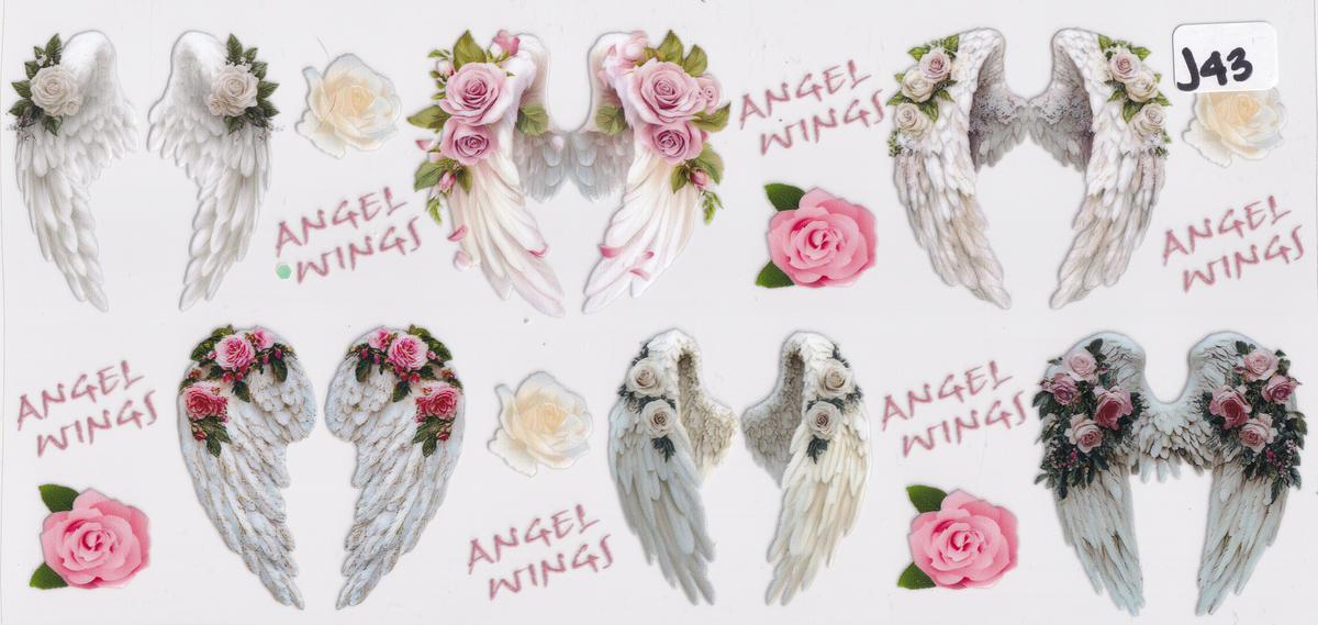 J43 Angel Wings UVDTF Wrap
