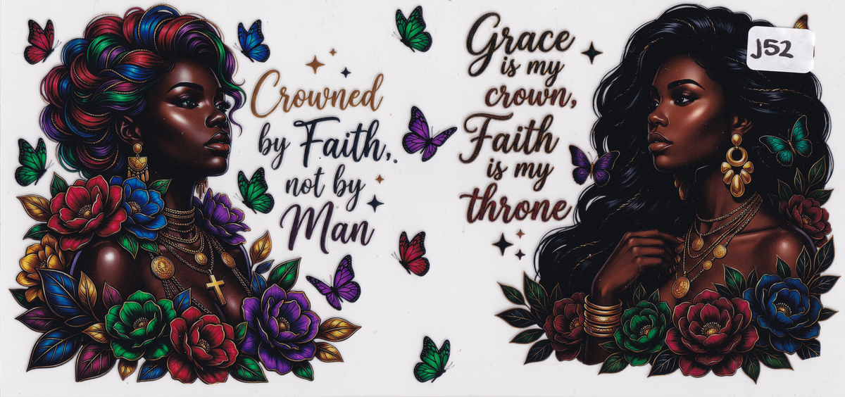 J52 Religion Women UVDTF Wrap