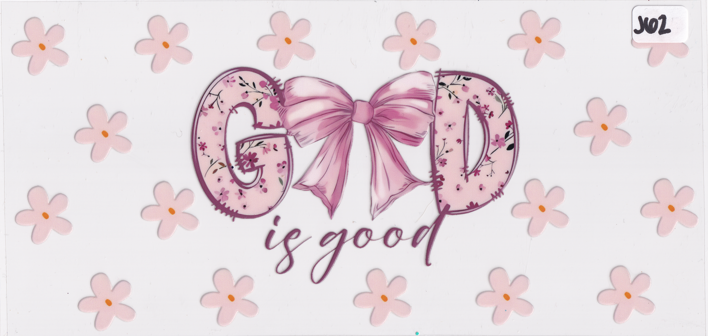 J62 God Ribbon UVDTF Wrap