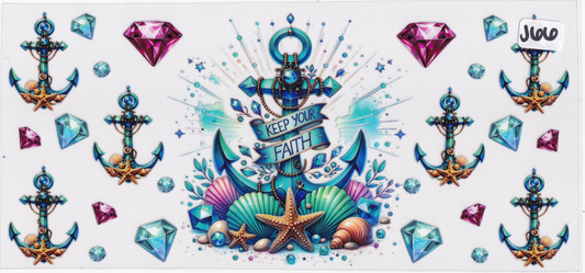 J66 Faith Anchor Sea UVDTF Wrap