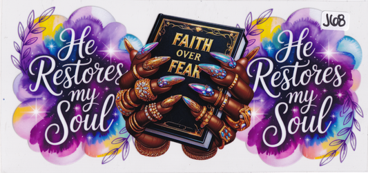 J68 Faith Over Fear UVDTF Wrap