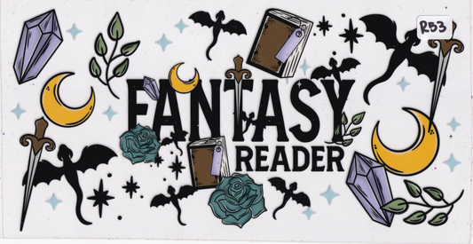 R53 Reading Books Fantasy UVDTF Wrap