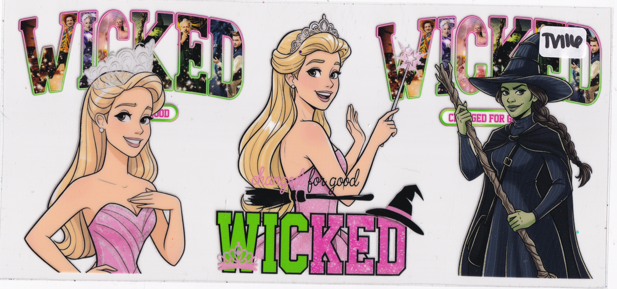 TV116 Witch Movie Characters UVDTF Wrap