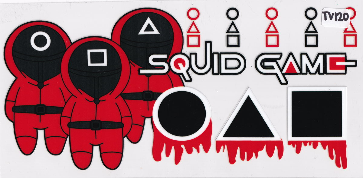 TV120 TV Game Character UVDTF Wrap