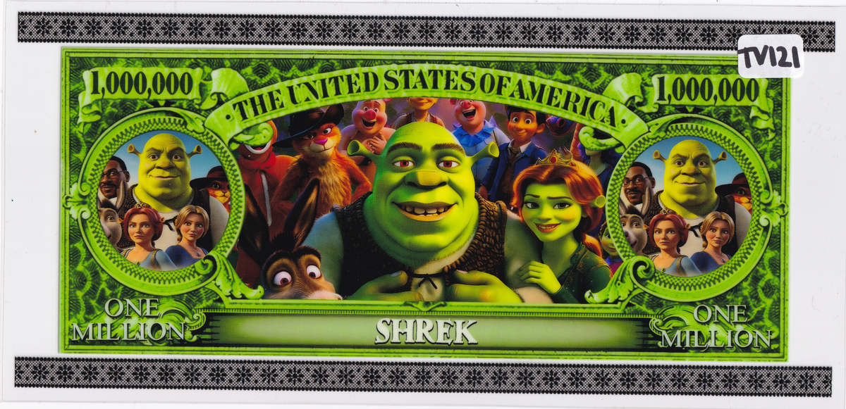 TV121 Green Movie Character UVDTF Wrap
