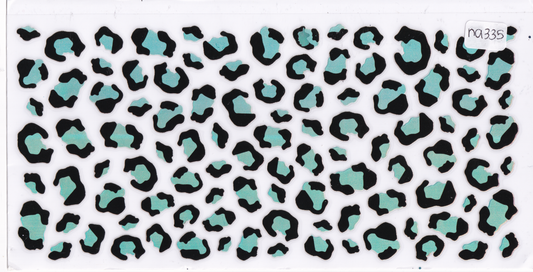 NA335 Glow In The Dark Cheetah Print UVDTF Wrap