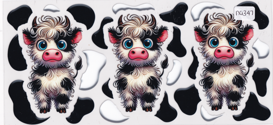NA347 Highland Cows UVDTF Wrap