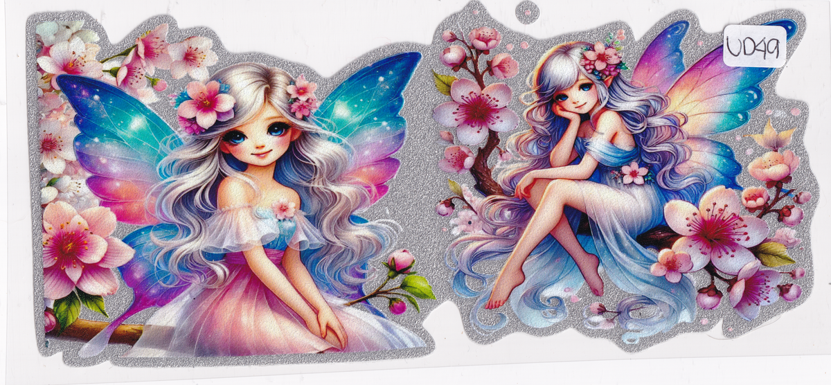 UD49 Shiny Fairy Wings UVDTF Wrap