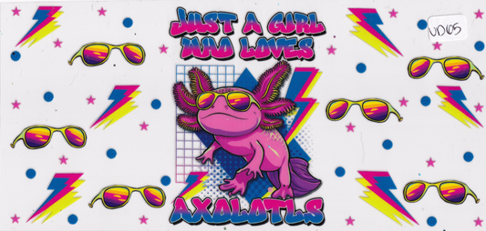UD65 Axolotl Glasses UVDTF Wrap