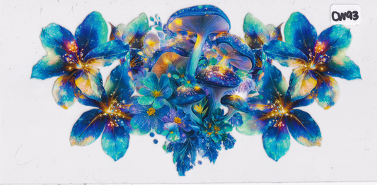 CW93 Flowers UVDTF Wrap