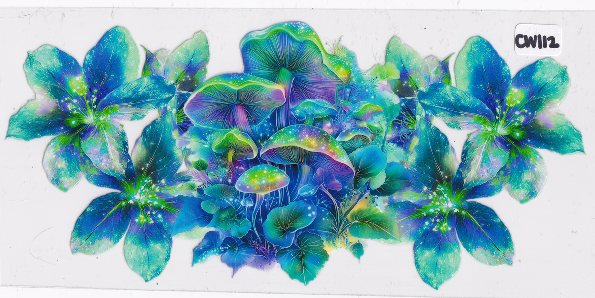 CW112 Flowers UVDTF Wrap