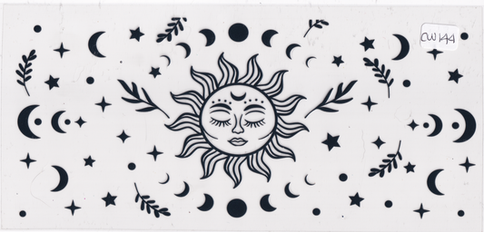 CW144 Sun Stars UVDTF Wrap