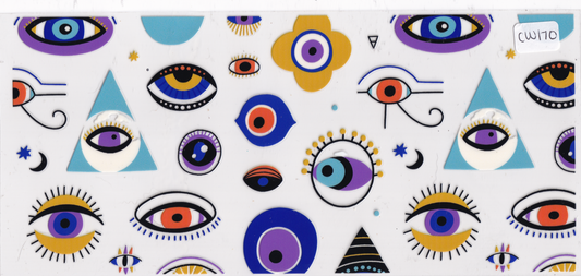 CW170 Evil Eye UVDTF Wrap