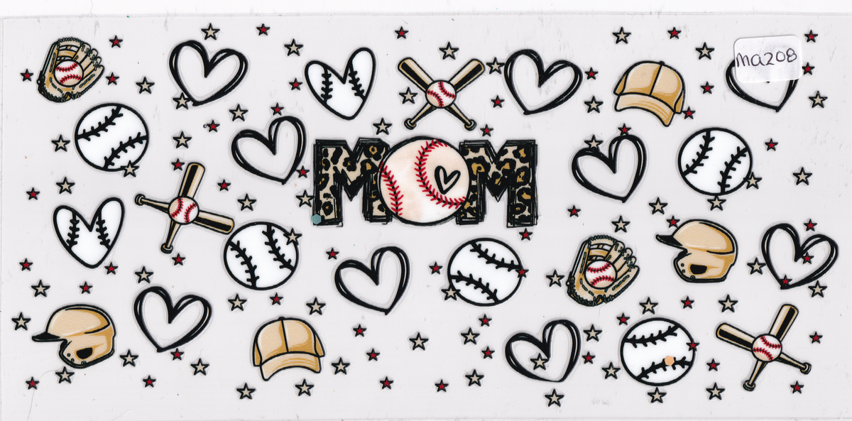 MA208 Mom Sports UVDTF Wrap